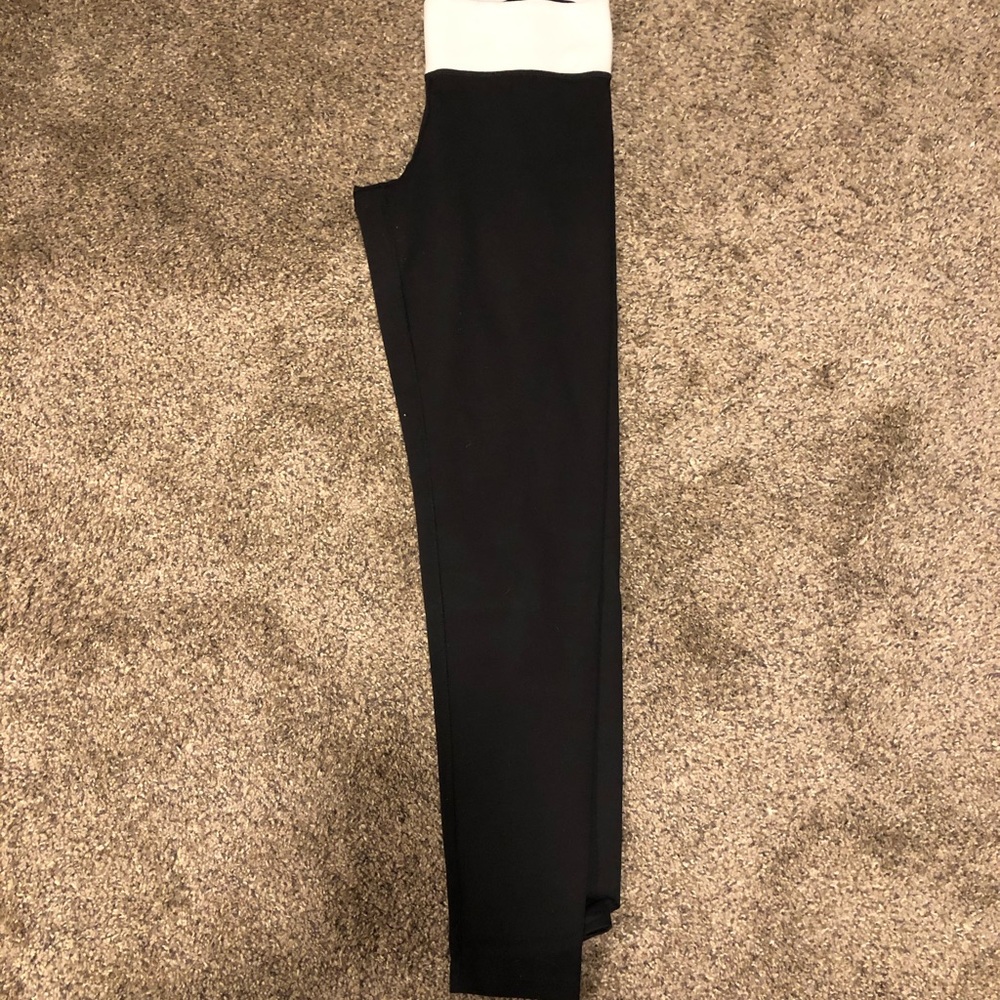 Reversible PINK black leggings